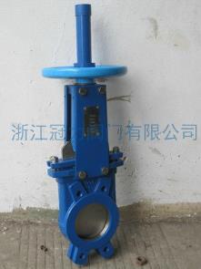 手動刀閘閥操作輕便靈活,很方便的哦！