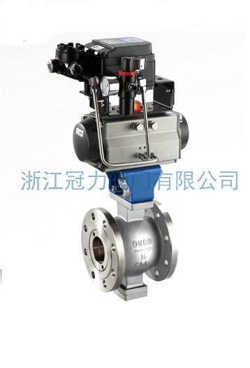 V型球閥是怎樣使活塞式執(zhí)行機構(gòu)為雙作用?